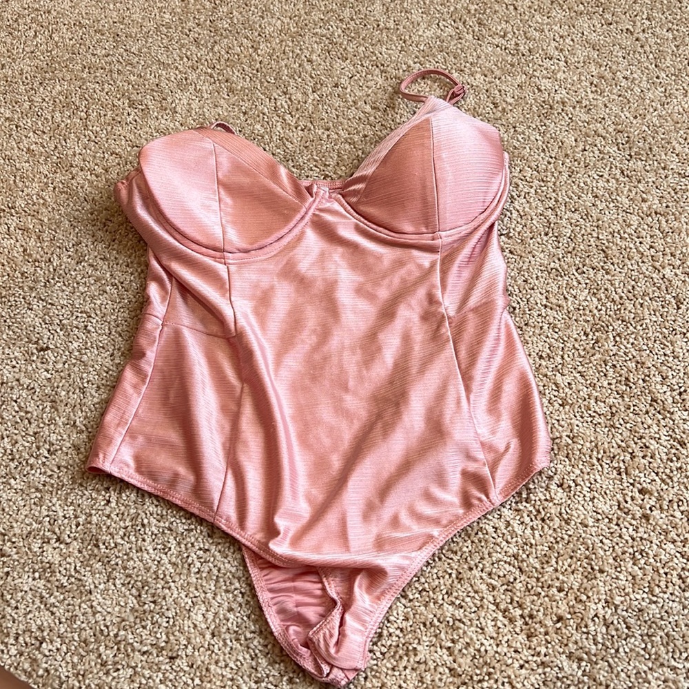 Sexy pink jumpsuit